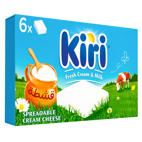 GETIT.QA- Qatar’s Best Online Shopping Website offers KIRI SPREADABLE CREAM CHEESE SQUARES 6 PORTIONS 108 G at the lowest price in Qatar. Free Shipping & COD Available!