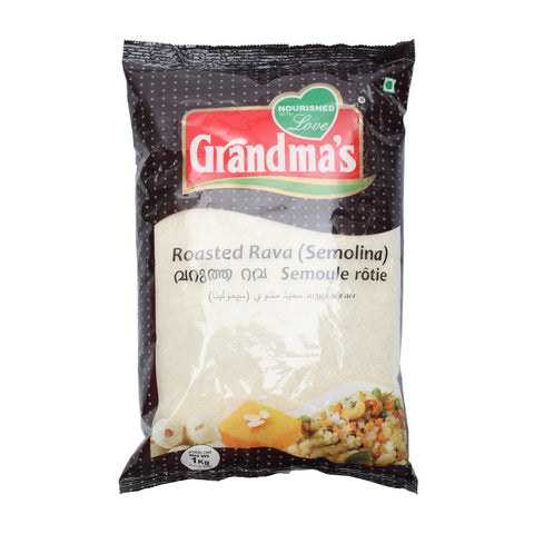 GETIT.QA- Qatar’s Best Online Shopping Website offers GRANDMAS ROASTED RAVA 1KG at the lowest price in Qatar. Free Shipping & COD Available!
