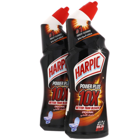 GETIT.QA- Qatar’s Best Online Shopping Website offers HARPIC TOILET CLEANER LIQUID POWER PLUS VALUE PACK 2 X 750 ML at the lowest price in Qatar. Free Shipping & COD Available!