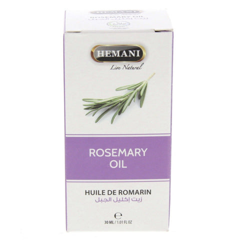GETIT.QA- Qatar’s Best Online Shopping Website offers HEMANI NATURAL ROSEMARY OIL 30 ML at the lowest price in Qatar. Free Shipping & COD Available!