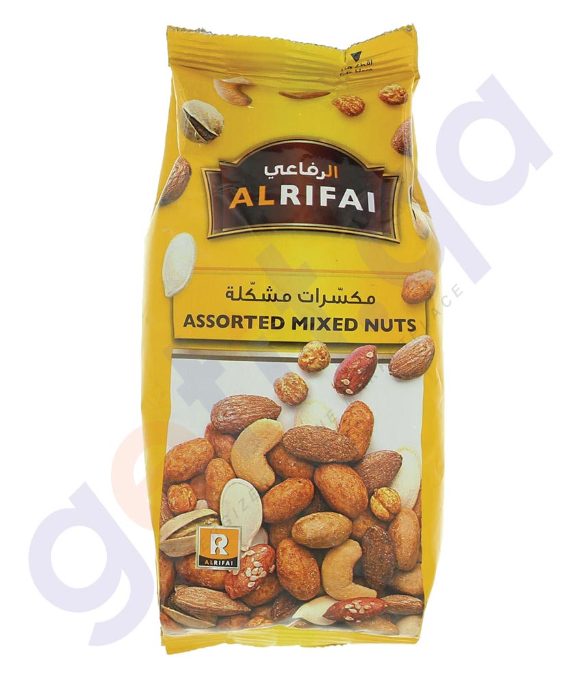 BUY BEST PRICED AL RIFAI MIXED NUTS ASSORTED 200GM IN QATAR