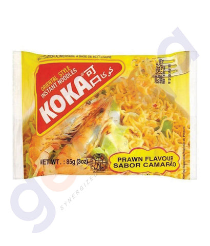 BUY BEST PRICED KOKA M/PACK NOODLES PRAWN 85GM IN QATAR