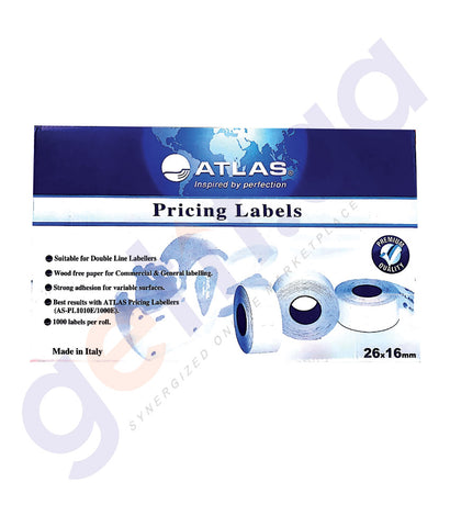 Pricing label for PL1010E/1000E