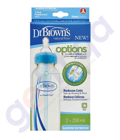 Buy Dr Brown's Narrow Neck Bottle SB82006 in Doha Qatar