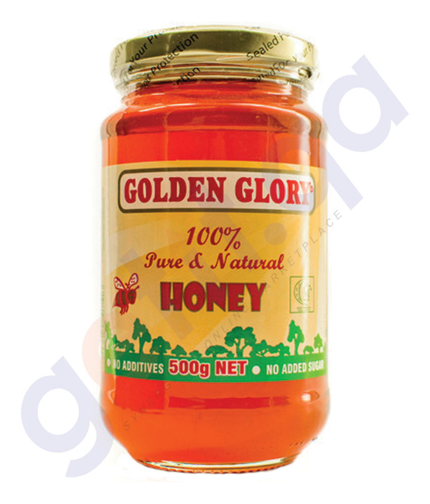 BUY GOLDEN GLORY HONEY JAR APPLE 500GM ONLINE IN QATAR