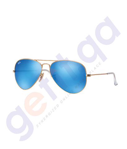 Buy Ray-ban Aviator Sunglass RB3025 11217 5514-3N Online Doha Qatar