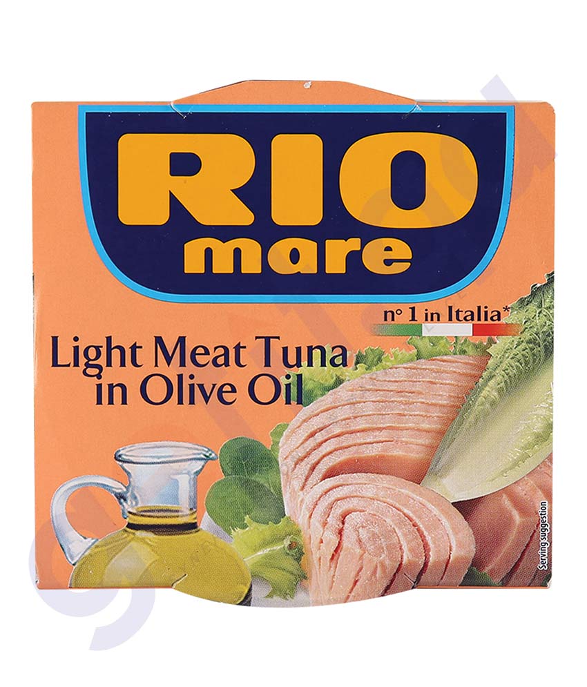 Buy Rio Mare Tuna in Olive Oil 160gm Online in Doha Qatar