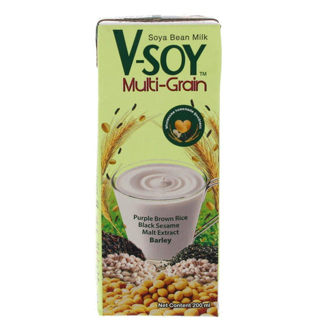 GETIT.QA- Qatar’s Best Online Shopping Website offers V-SOY MULTI - GRAIN SOYA BEAN MILK 200ML at the lowest price in Qatar. Free Shipping & COD Available!