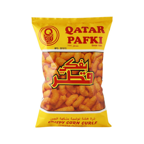 GETIT.QA- Qatar’s Best Online Shopping Website offers QATAR PAFKI CRISPY CORN CURLS 80G at the lowest price in Qatar. Free Shipping & COD Available!