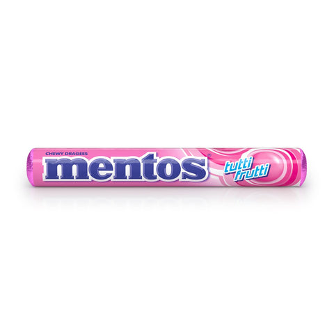 GETIT.QA- Qatar’s Best Online Shopping Website offers MENTOS TUTTI FRUTTI FLAVOR CHEWY CANDY 37 G at the lowest price in Qatar. Free Shipping & COD Available!
