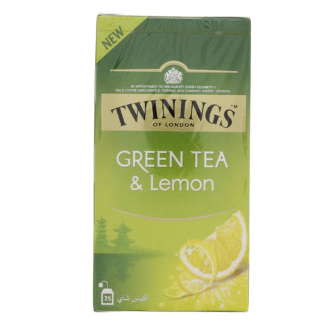 GETIT.QA- Qatar’s Best Online Shopping Website offers TWININGS GREEN TEA AND LEMON 25 PCS at the lowest price in Qatar. Free Shipping & COD Available!