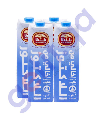 BUY Baladna Long Life Full Fat Milk Lactose Free  IN QATAR | HOME DELIVERY WITH COD ON ALL ORDERS ALL OVER QATAR FROM GETIT.QA