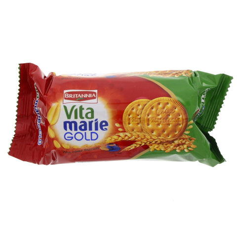 GETIT.QA- Qatar’s Best Online Shopping Website offers Britannia Vita Marie Gold Tea Time Biscuits 75g at lowest price in Qatar. Free Shipping & COD Available!