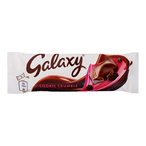 GETIT.QA- Qatar’s Best Online Shopping Website offers Galaxy Cookie Crumble 40 g at lowest price in Qatar. Free Shipping & COD Available!
