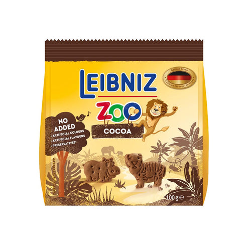 GETIT.QA- Qatar’s Best Online Shopping Website offers LEIBNIZ ZOO COCOA BISCUITS 100 G at the lowest price in Qatar. Free Shipping & COD Available!