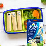 GETIT.QA- Qatar’s Best Online Shopping Website offers PUCK CHEESE STICKS 6PCS 108G at the lowest price in Qatar. Free Shipping & COD Available!