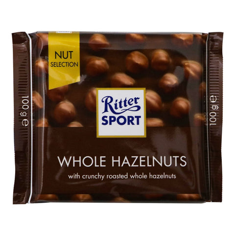 GETIT.QA- Qatar’s Best Online Shopping Website offers RITTER SPORT CHOCO WHOLE HAZELNUT 100G at the lowest price in Qatar. Free Shipping & COD Available!