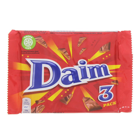 GETIT.QA- Qatar’s Best Online Shopping Website offers DAIM 3 PACK CHOCOLATE 84 G at the lowest price in Qatar. Free Shipping & COD Available!