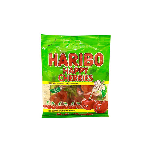GETIT.QA- Qatar’s Best Online Shopping Website offers HARIBO HAPPY CHERRIES JELLY 80G at the lowest price in Qatar. Free Shipping & COD Available!