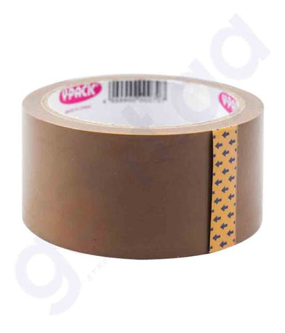 Buy V-Pack Bopp Brown Tape 2-Y50 Price Online Doha Qatar