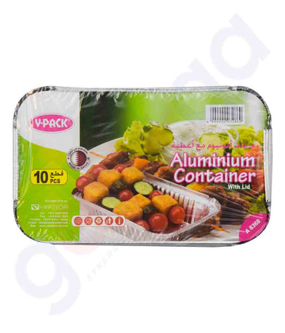 Buy V-Pack Aluminium Container A8368 Online in Doha Qatar