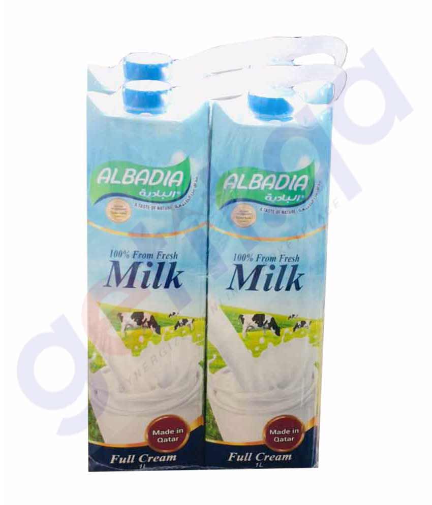 BUY ALBADIA FULL CREAM MILK IN QATAR | HOME DELIVERY WITH COD ON ALL ORDERS ALL OVER QATAR FROM GETIT.QA