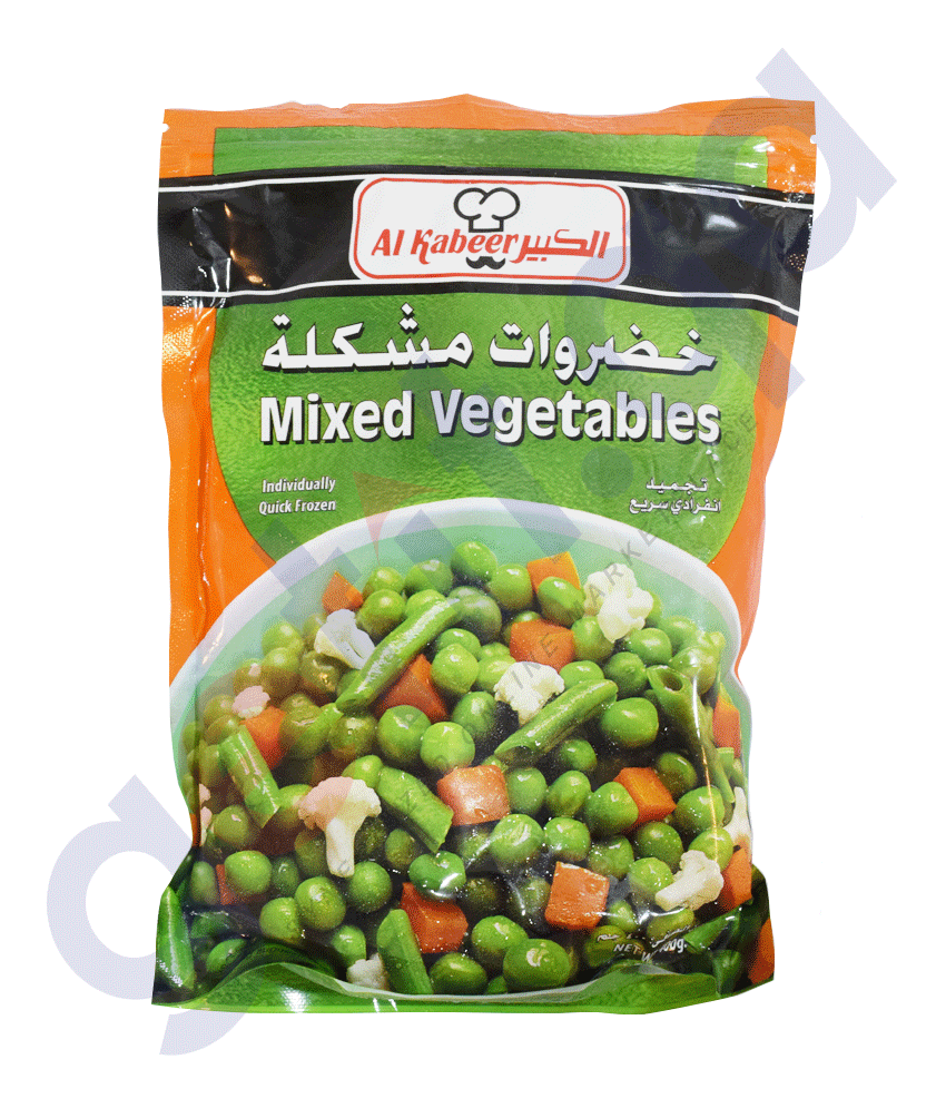 Buy Al Kabeer Mixed Vegetables 400gm Online in Doha Qatar