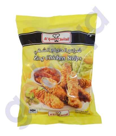 Buy Al Kabeer Zing Chicken Strips 1kg Online in Doha Qatar