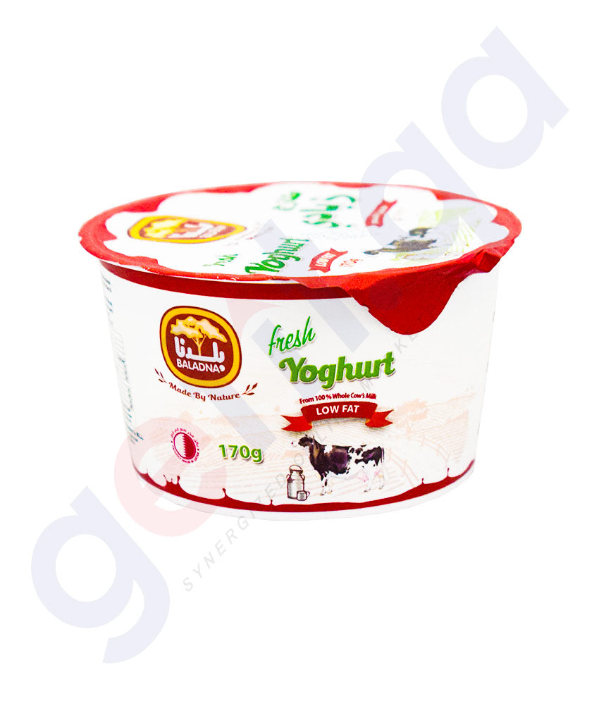 Buy Baladna Yoghurt Low Fat 170g Price Online in Doha Qatar