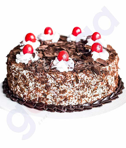 Buy Best Quality Black Forest Cake 1Kg Price in Doha Qatar