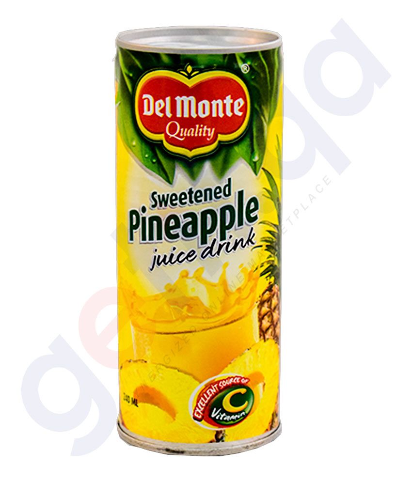 Buy Delmonte Sweetened Pineapple Juice Online in Doha Qatar