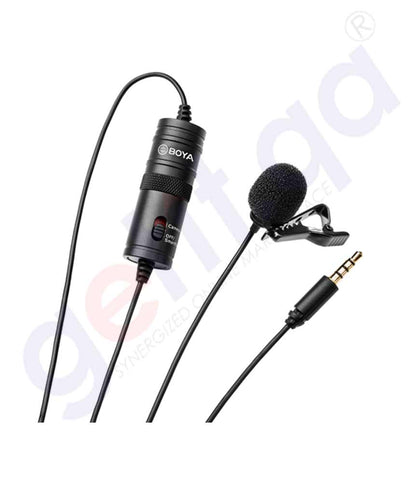 Buy Boya Lavaliere Microphone [By-M1] Online in Doha Qatar