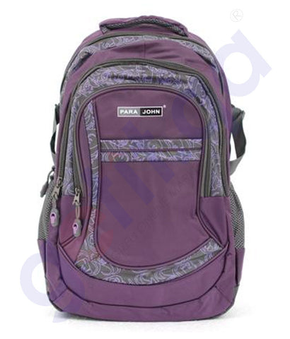 BUY PARAJOHN SCHOOL BAG 18" 1680 POLYSTER - PJSB6034  IN QATAR | HOME DELIVERY WITH COD ON ALL ORDERS ALL OVER QATAR FROM GETIT.QA
