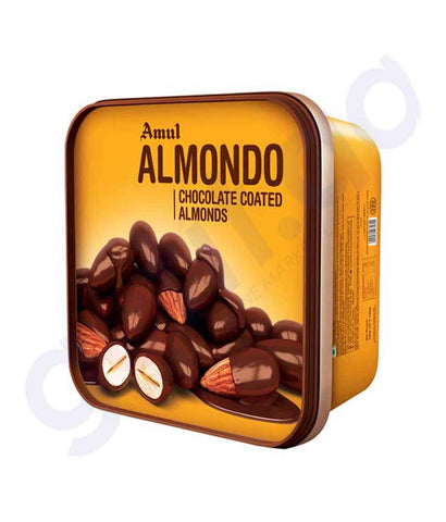 BUY AMUL ALMONDO COATED CHOCOLATE BOX 200GM IN QATAR | HOME DELIVERY WITH COD ON ALL ORDERS ALL OVER QATAR FROM GETIT.QA