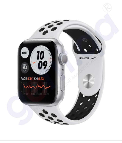 Buy Apple Watch 6 GPS 40mm Aluminium Nike Black Doha Qatar