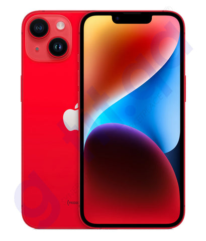 BUY APPLE IPHONE 14 6GB 512 GB RED  IN QATAR | HOME DELIVERY WITH COD ON ALL ORDERS ALL OVER QATAR FROM GETIT.QA  