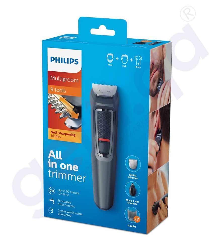 BUY PHILIPS MULTI PURPOSE GROOMING SET MG3747/13 IN QATAR | HOME DELIVERY WITH COD ON ALL ORDERS ALL OVER QATAR FROM GETIT.QA