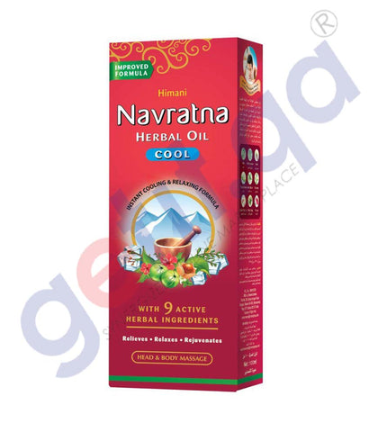 GETIT.QA | Buy Himani Navratna Herbal Oil Cool 100ml Online Doha Qatar