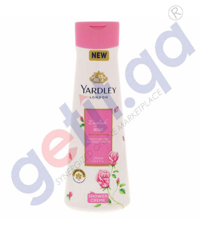 GETIT.QA | Buy Yardley London English Rose Shower Cream 250ml Doha Qatar