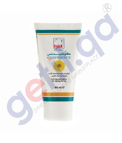 Al Shaya Confidence Foot Cream Skin Softening 60 ml