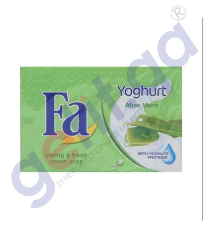 GETIT.QA | Buy Fa Bar Soap Yoghurt Aloe Vera 90g Online Doha Qatar