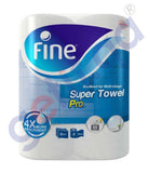 GETIT.QA | Buy Fine Super Pro Kitchen Towel 2 Rolls 3ply Online Doha Qatar