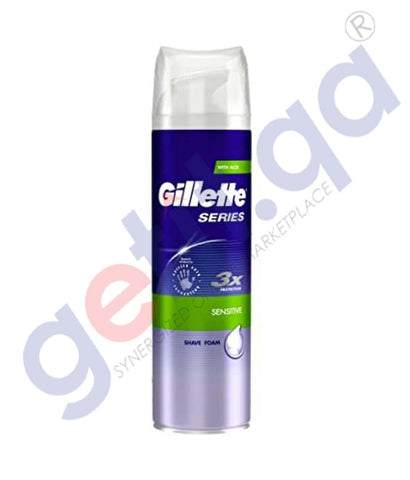 Gillette Series Shave Foam Sensitive 250Ml