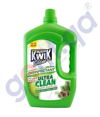 GETIT.QA | Buy Kwik Shine Disinfectant Ultra Clean Pine 1.5Ltr Doha Qatar