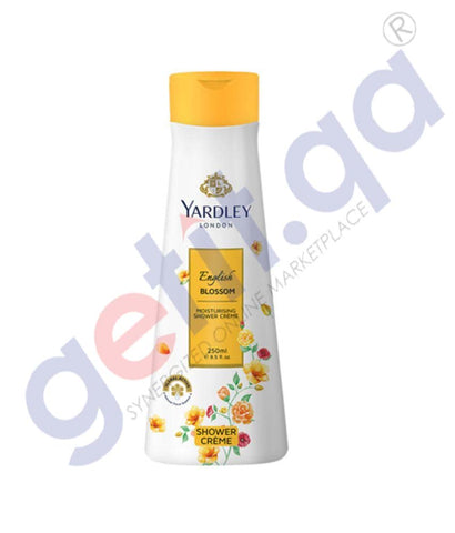 GETIT.QA | Buy Yardley English Blossom Shower Cream 250ml Doha Qatar