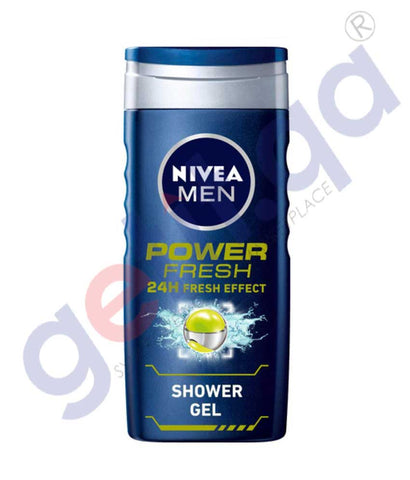 GETIT.QA | Buy Nivea Shower Gel Power Fresh 250ml Online in Doha Qatar