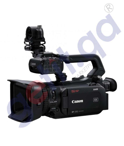 GETIT.QA | Buy Canon XA55 UHD 4K30 Camcorder Dual-Pixel Autofocus Doha Qatar