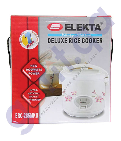 BUY ELEKTA 2.8L RICE COOKER-ERC-285 ONLINE IN QATAR