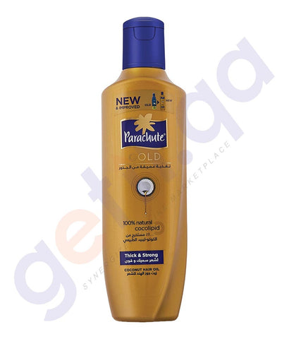 BUY PARACHUTE GOLD HAIR OIL-(TS) THICK & STRONG 200ML/400ML ONLINE IN QATAR