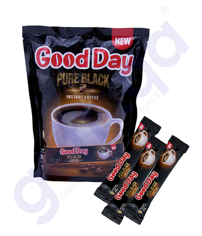 BUY GOOD DAY INSTANT PURE BLACK 40' S * 25GMS IN QATAR | HOME DELIVERY WITH COD ON ALL ORDERS ALL OVER QATAR FROM GETIT.QA
